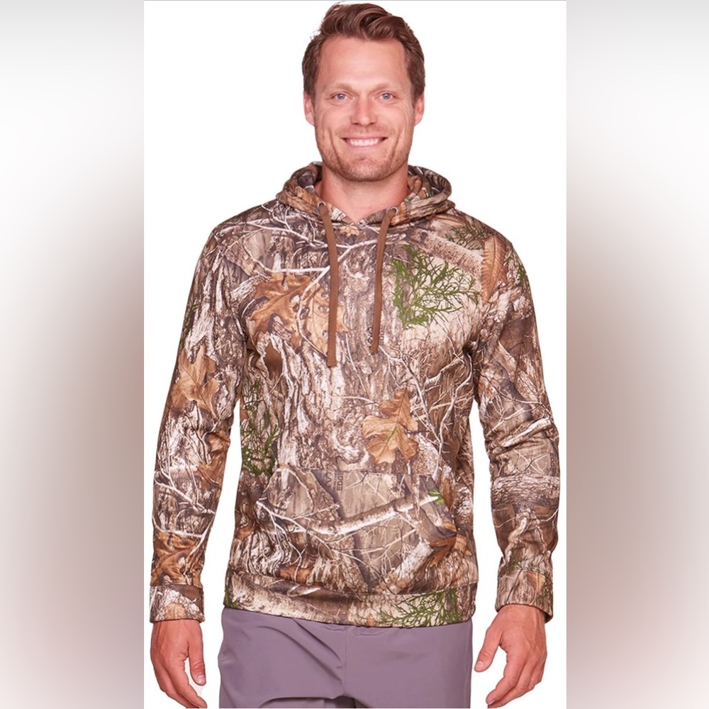 COLOSSEUM Realtree L Men's Essential Camo Performance Pullover Hoodie